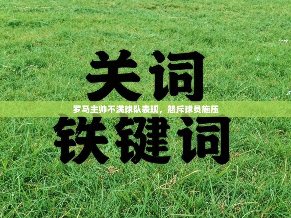 罗马主帅不满球队表现，怒斥球员施压  第2张