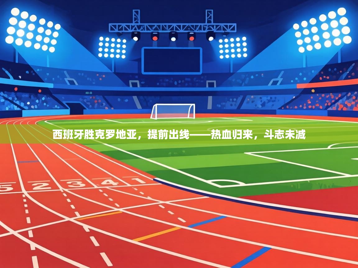 西班牙胜克罗地亚，提前出线——热血归来，斗志未减